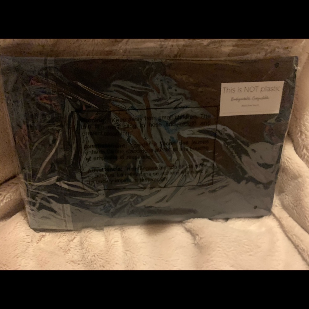 Megan Portfolio Clutch in Navy